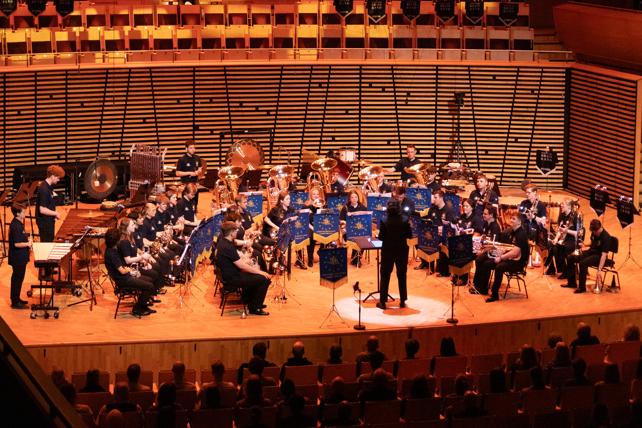 Composition de l'European Youth Brass Band pour Linz 2026